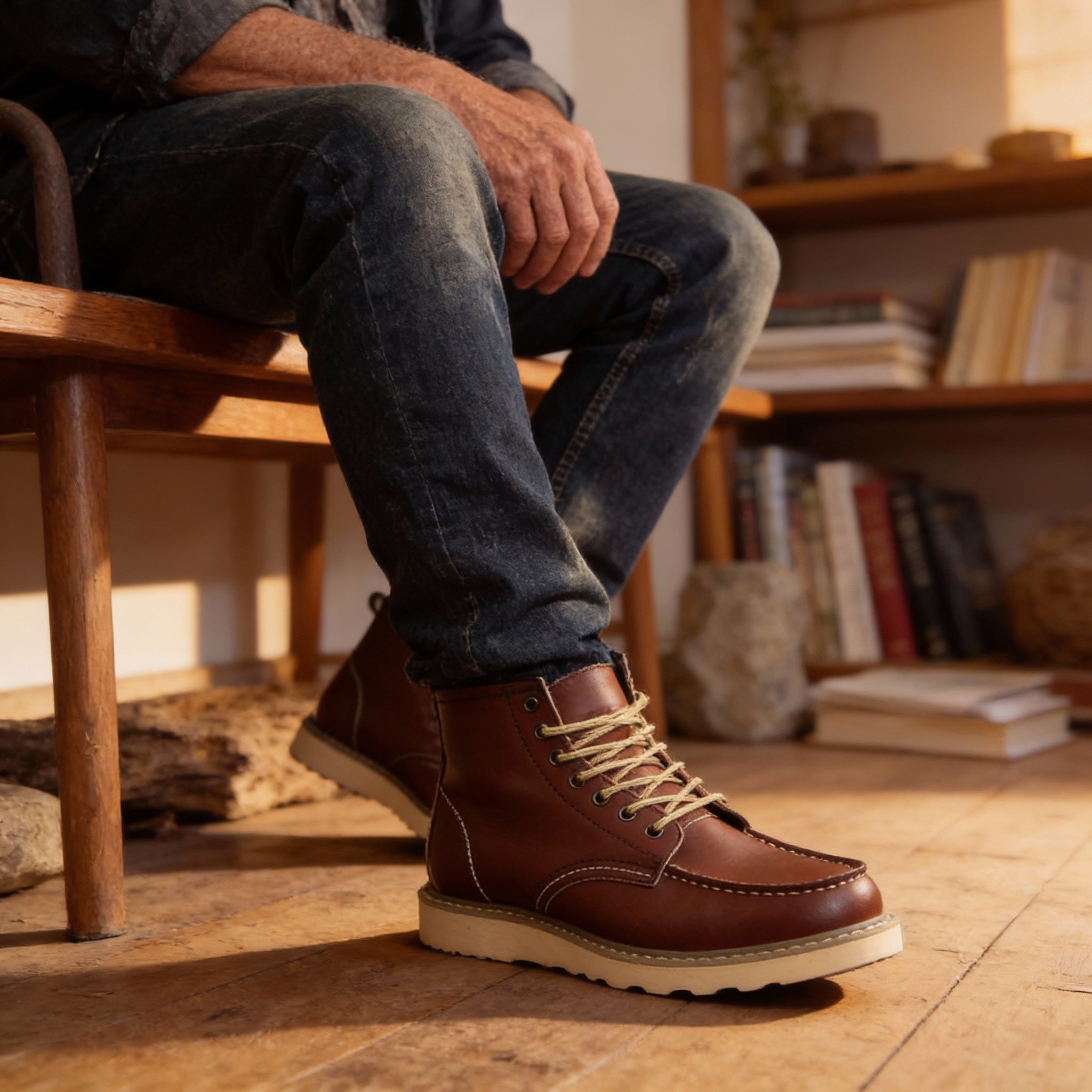 JAMES™ | CLASSIC LACE-UP BOOTS