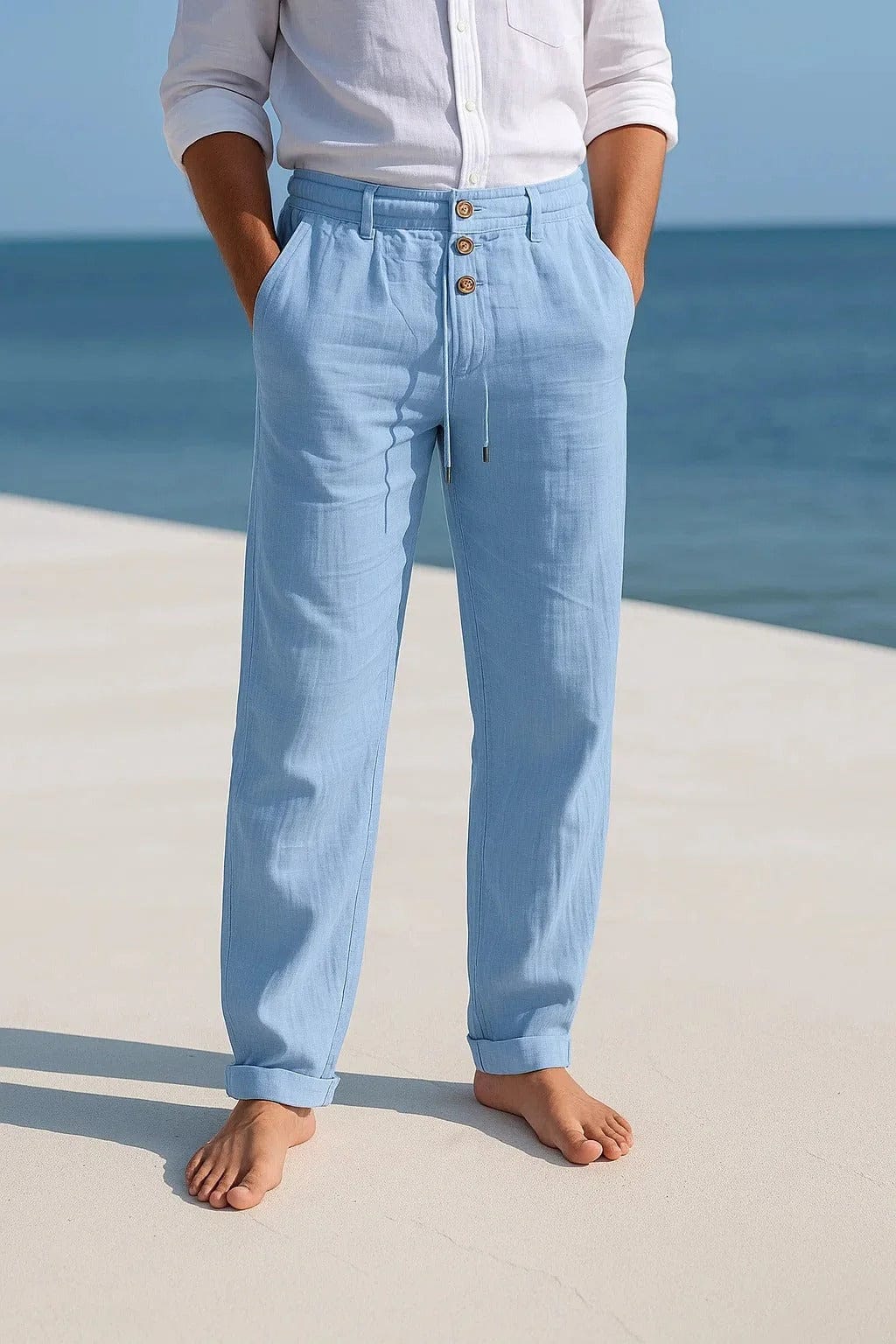 JAMES™ | Men's Linen Trousers