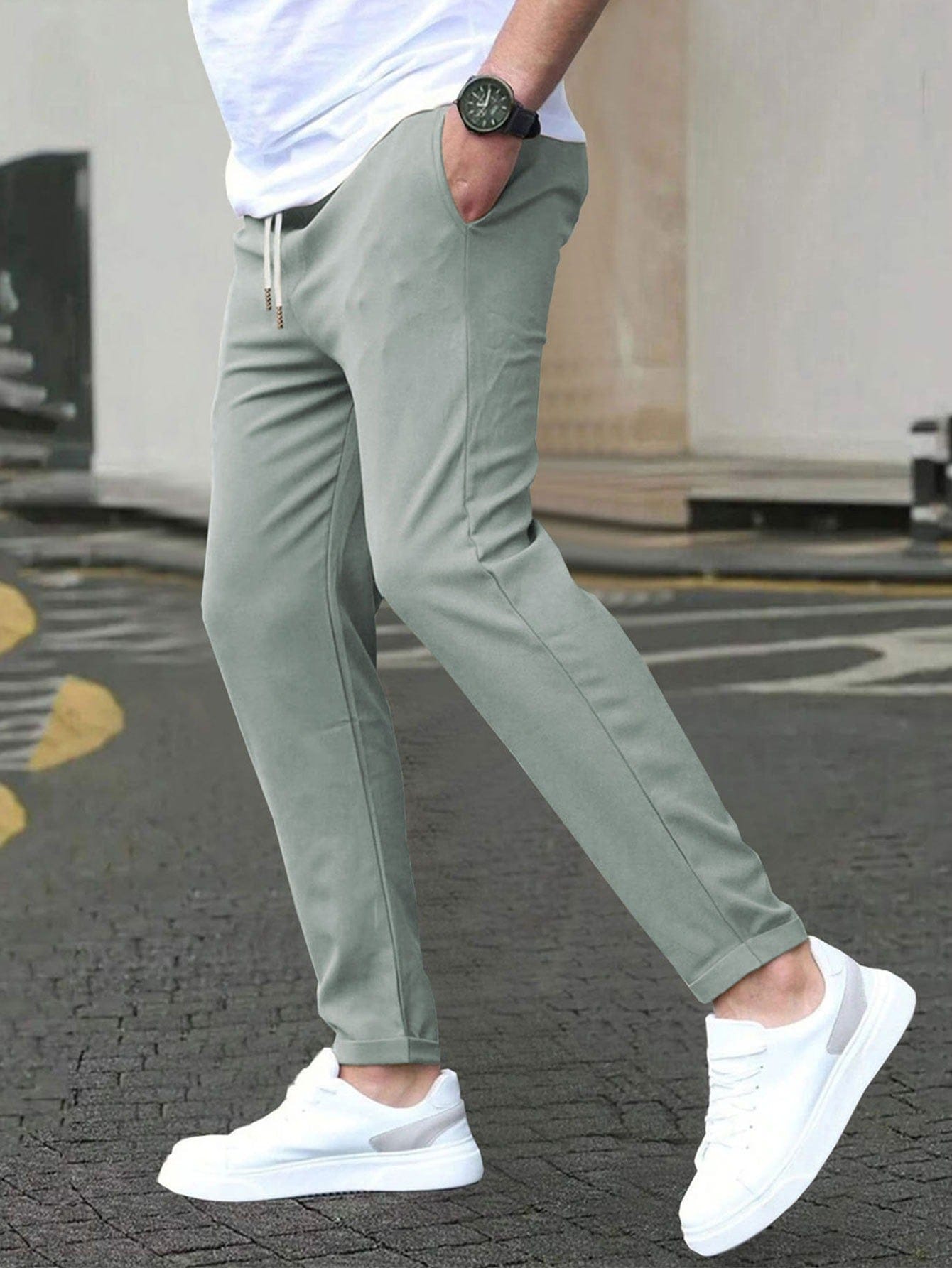 JAMES™ | Men's Slim-Fit Elastic Waist Pants