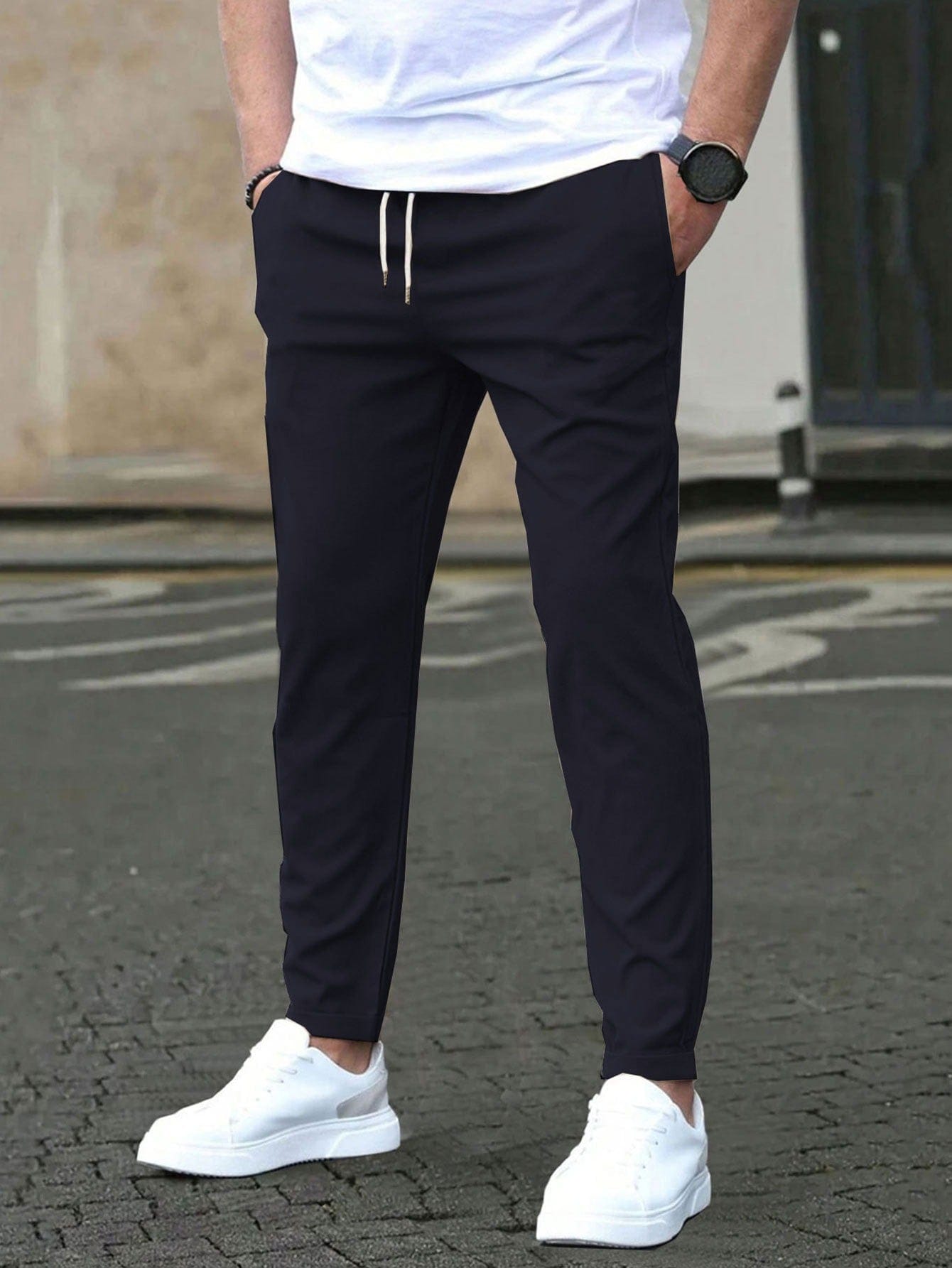 JAMES™ | Men's Slim-Fit Elastic Waist Pants