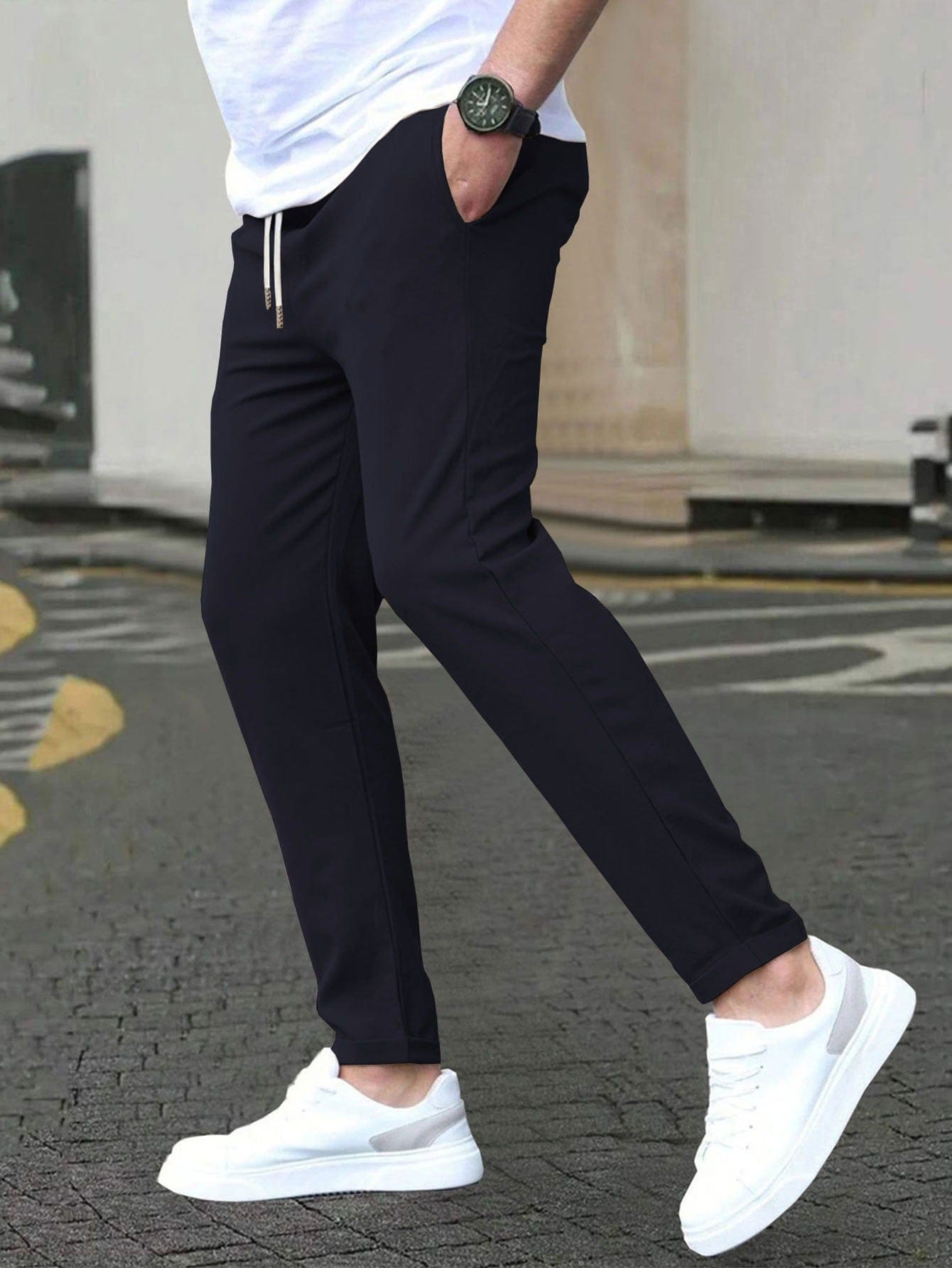 JAMES™ | Men's Slim-Fit Elastic Waist Pants