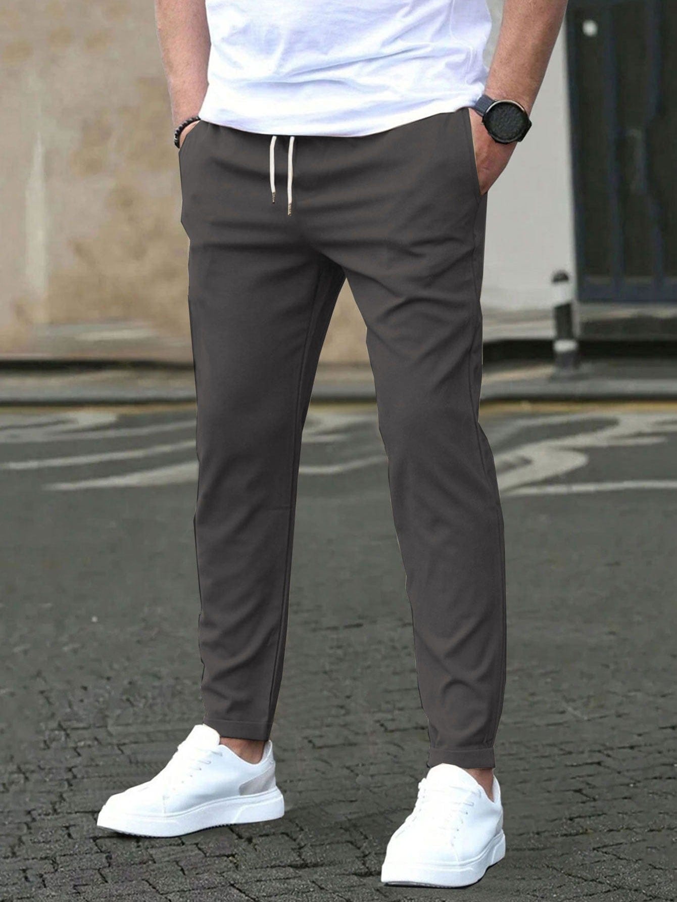 JAMES™ | Men's Slim-Fit Elastic Waist Pants