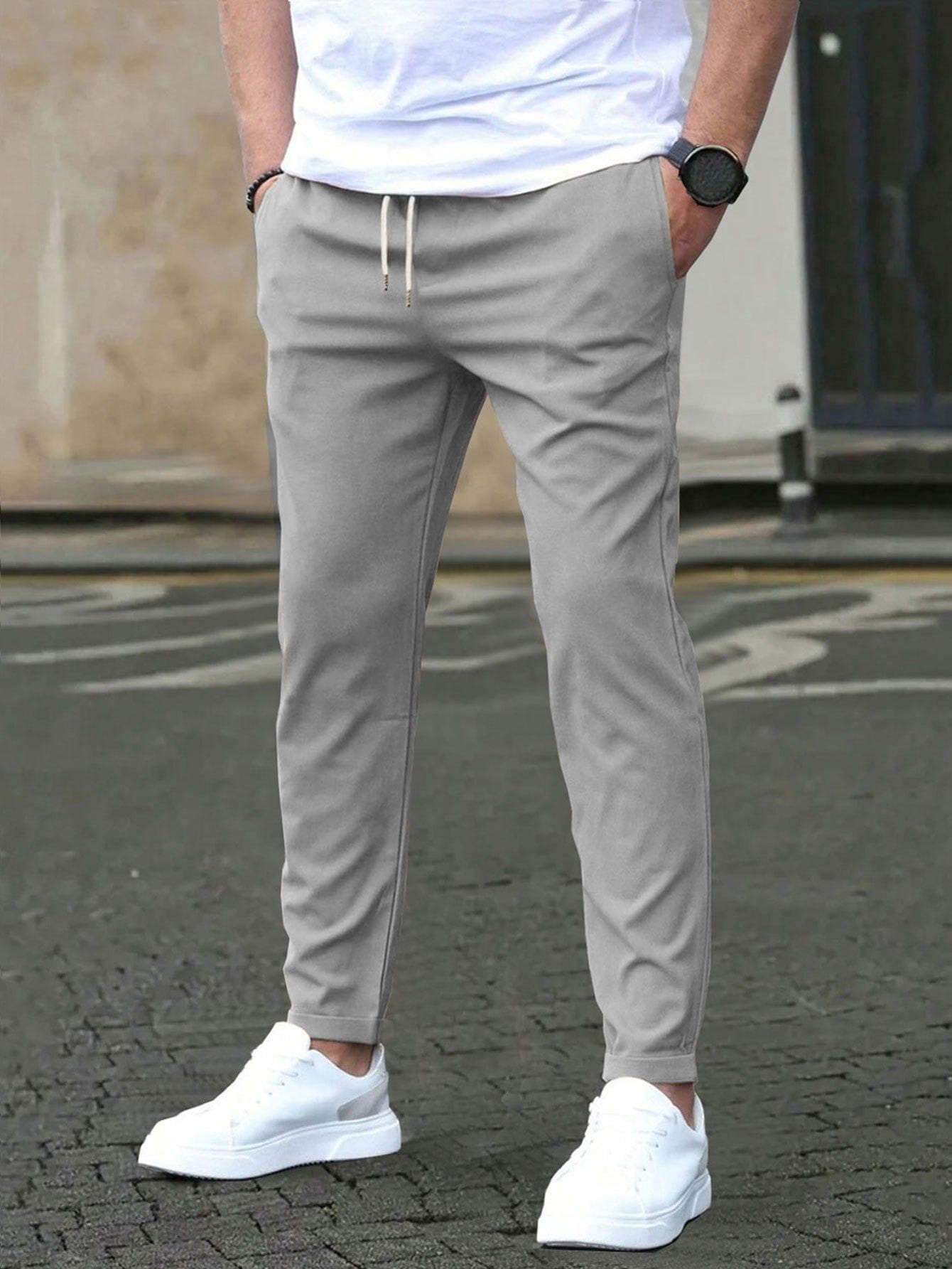 JAMES™ | Men's Slim-Fit Elastic Waist Pants