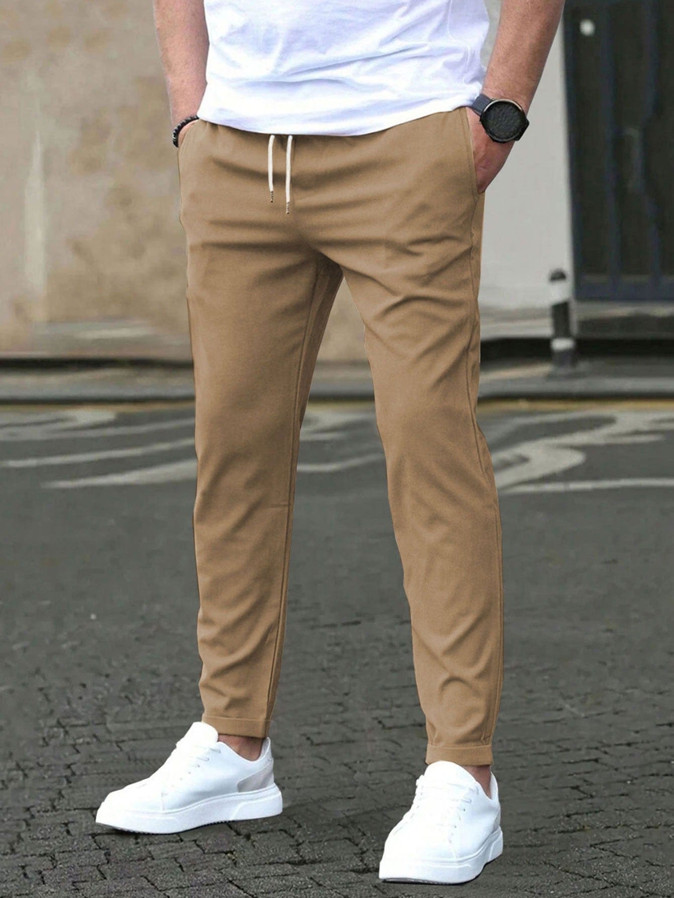 JAMES™ | Men's Slim-Fit Elastic Waist Pants