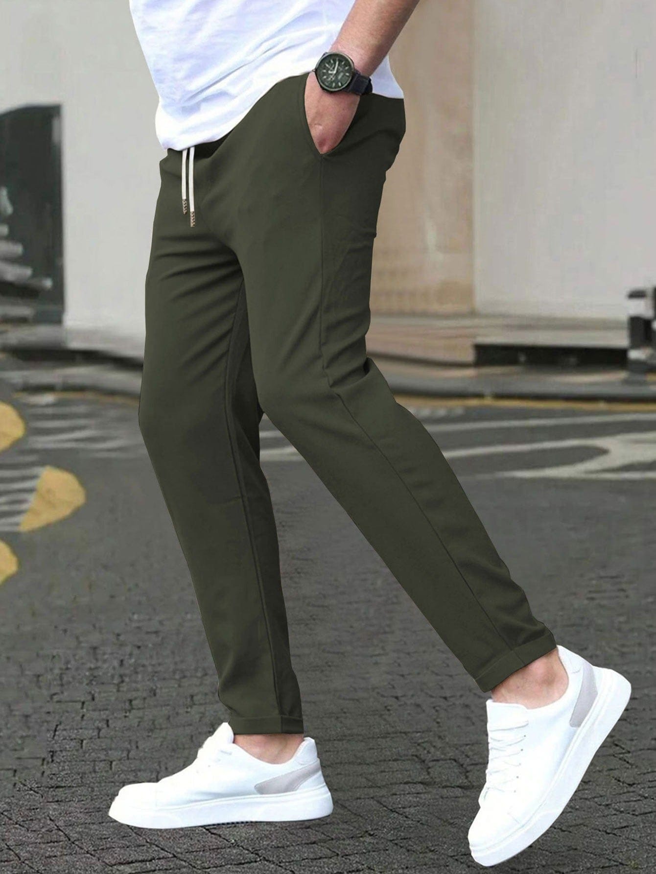 JAMES™ | Men's Slim-Fit Elastic Waist Pants