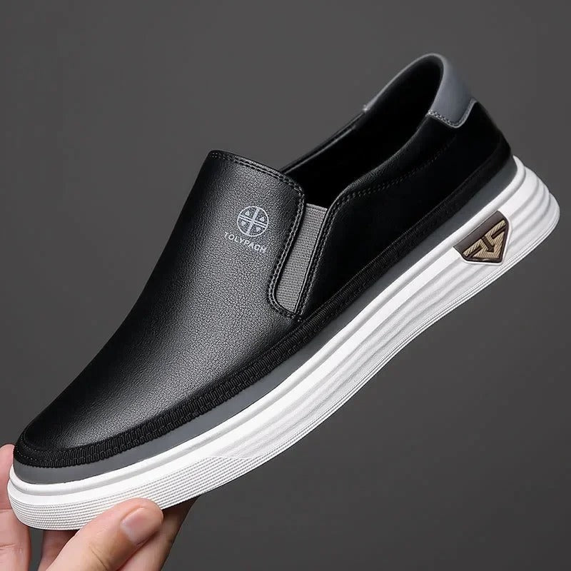 JAMES™ | Men's Full-Grain Leather Slip-On Loafer
