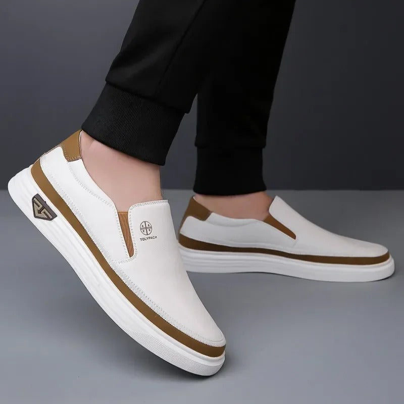 JAMES™ | Men's Full-Grain Leather Slip-On Loafer