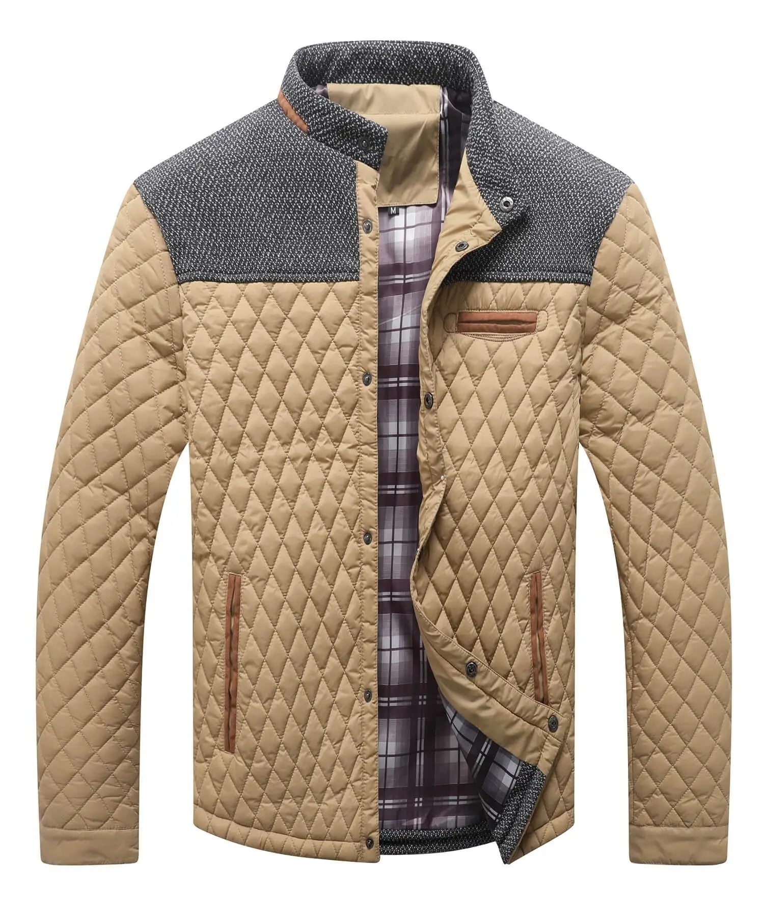 JAMES™ | Men's Diamond Quilted Padded Jacket