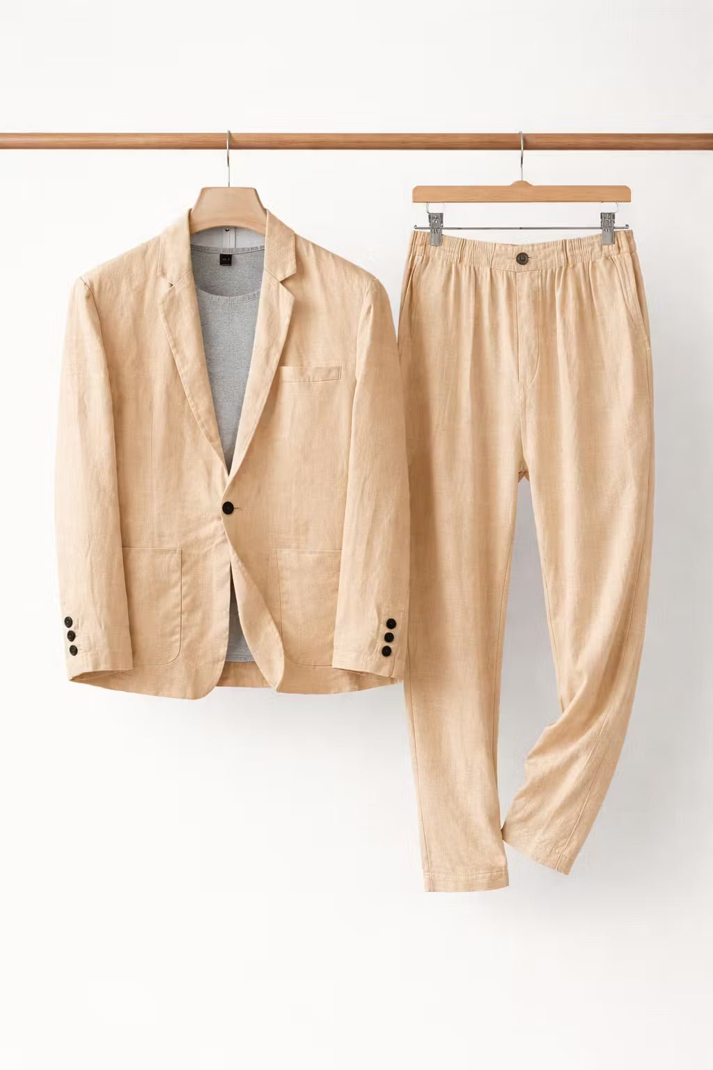 JAMES™ | Men's Acetate-Linen Suit