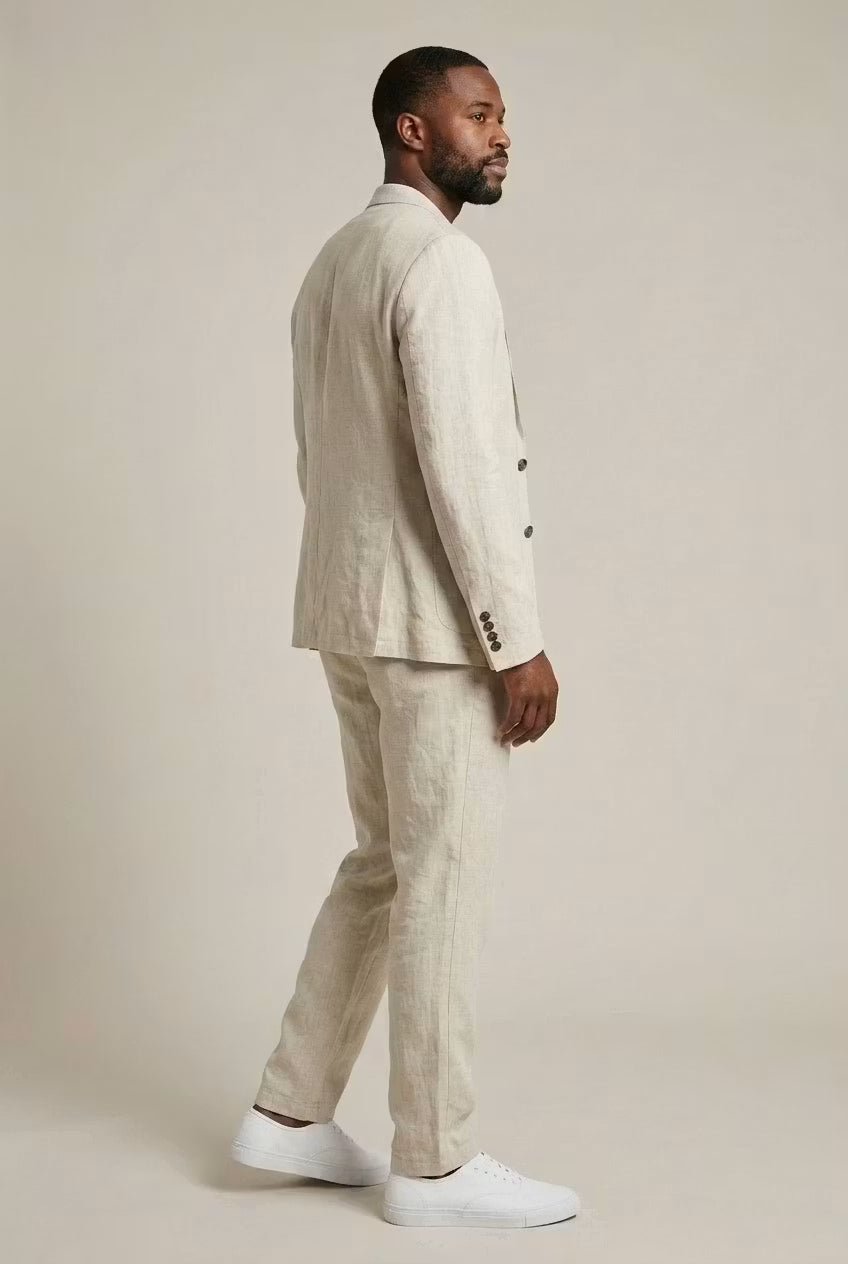 JAMES™ | Men's Acetate-Linen Suit