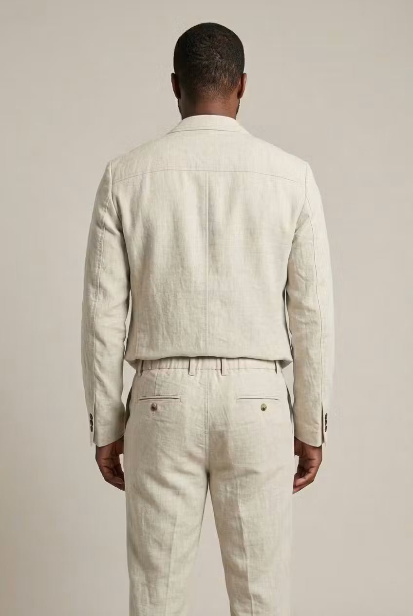 JAMES™ | Men's Acetate-Linen Suit