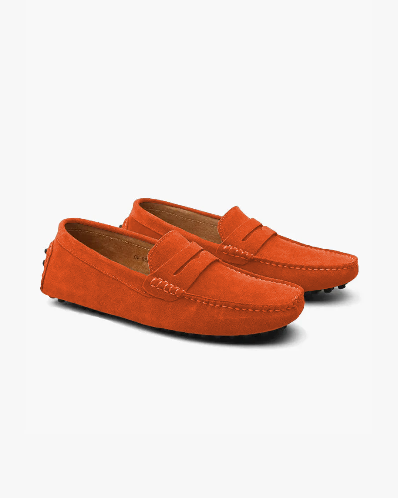JAMES™ | Suede driver loafers
