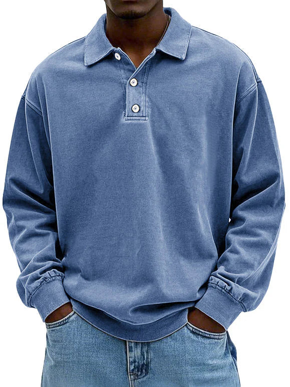 JAMES™ | DAILY LONG SLEEVE POLO