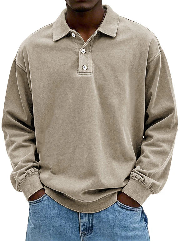 JAMES™ | DAILY LONG SLEEVE POLO