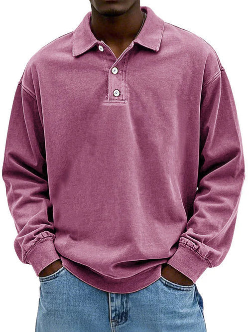 JAMES™ | DAILY LONG SLEEVE POLO