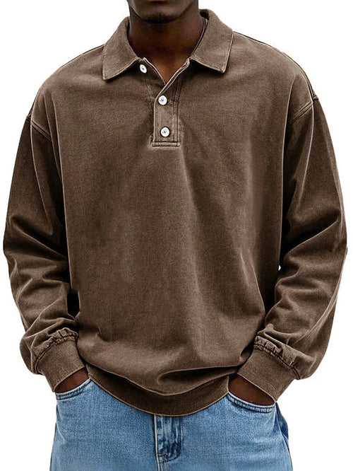 JAMES™ | DAILY LONG SLEEVE POLO