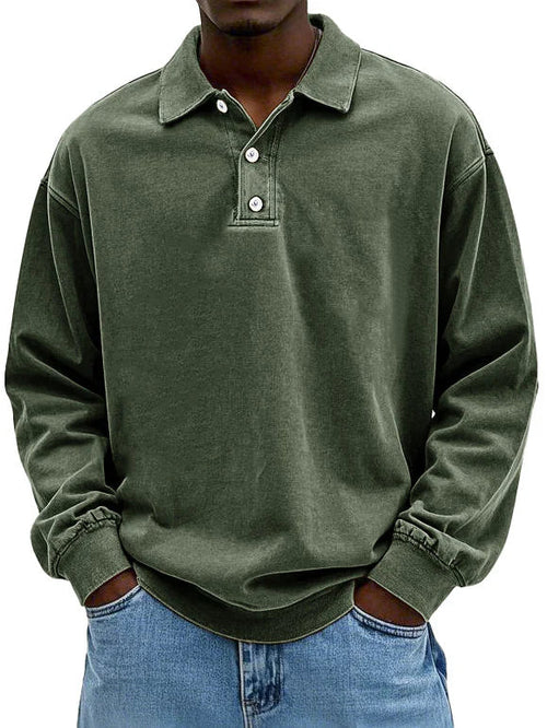 JAMES™ | DAILY LONG SLEEVE POLO