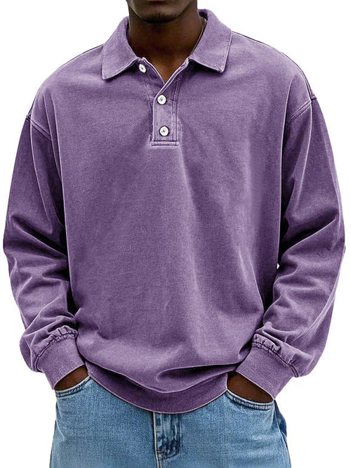 JAMES™ | DAILY LONG SLEEVE POLO