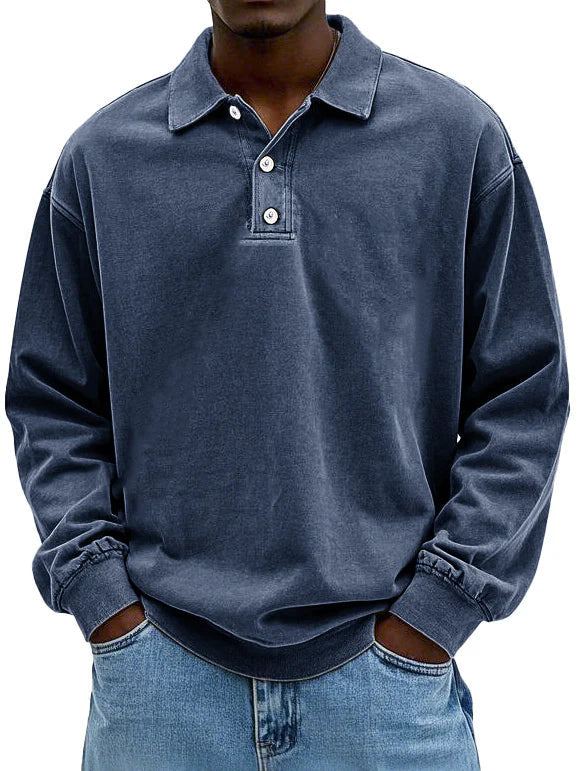 JAMES™ | DAILY LONG SLEEVE POLO