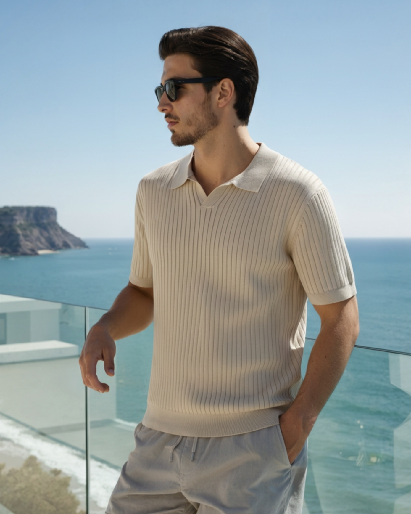 JAMES™ | PREMIUM RIBBED POLO