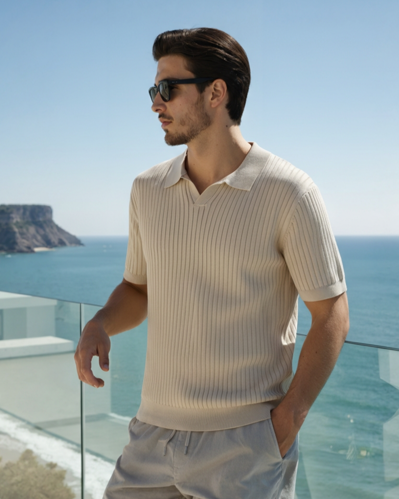 JAMES™ | PREMIUM RIBBED POLO