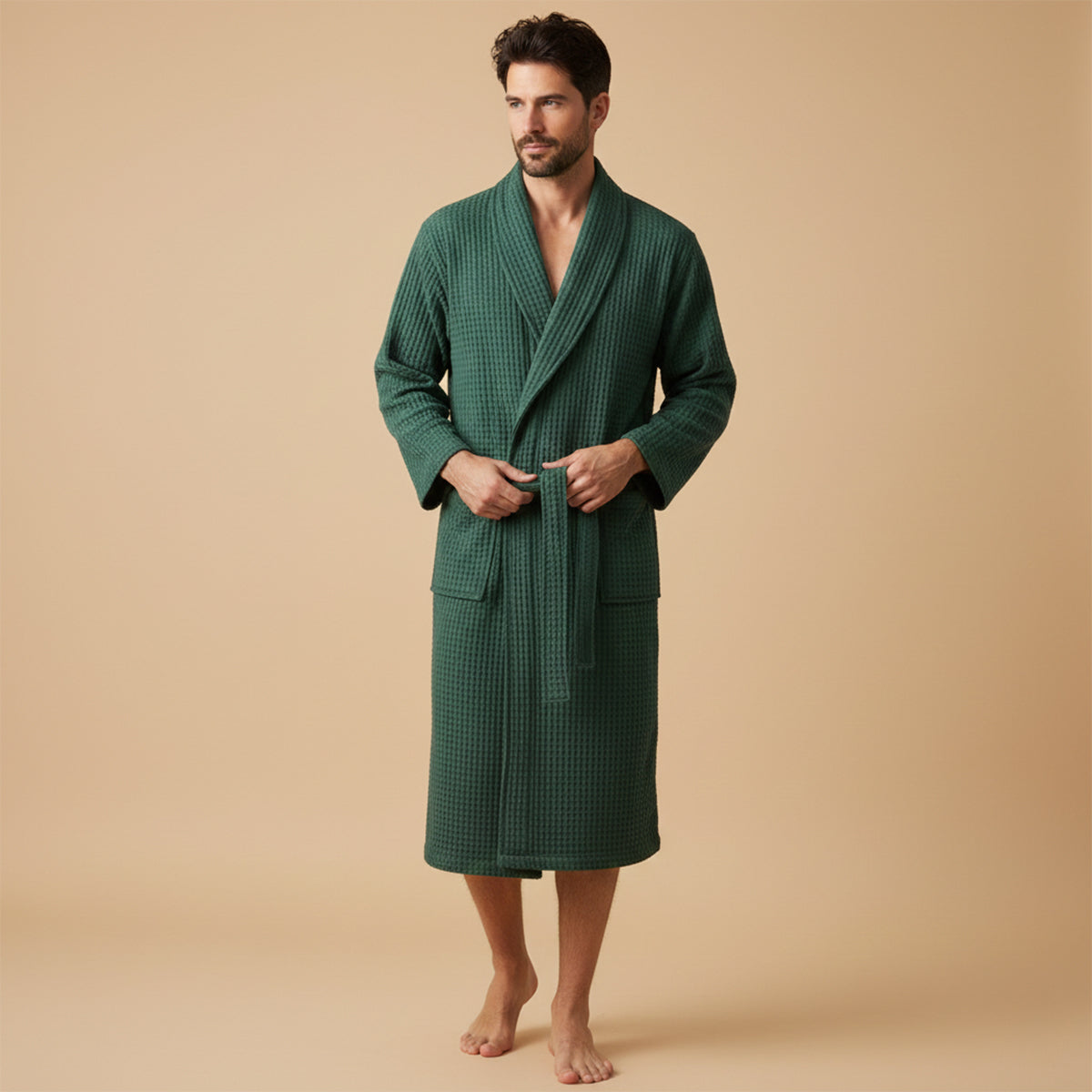 JAMES™ | Waffle Bathrobe