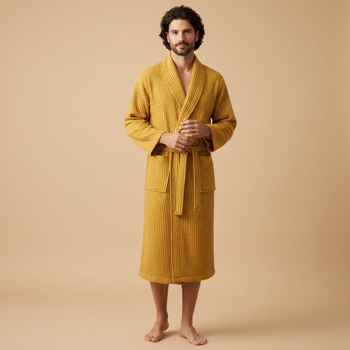 JAMES™ | Waffle Bathrobe