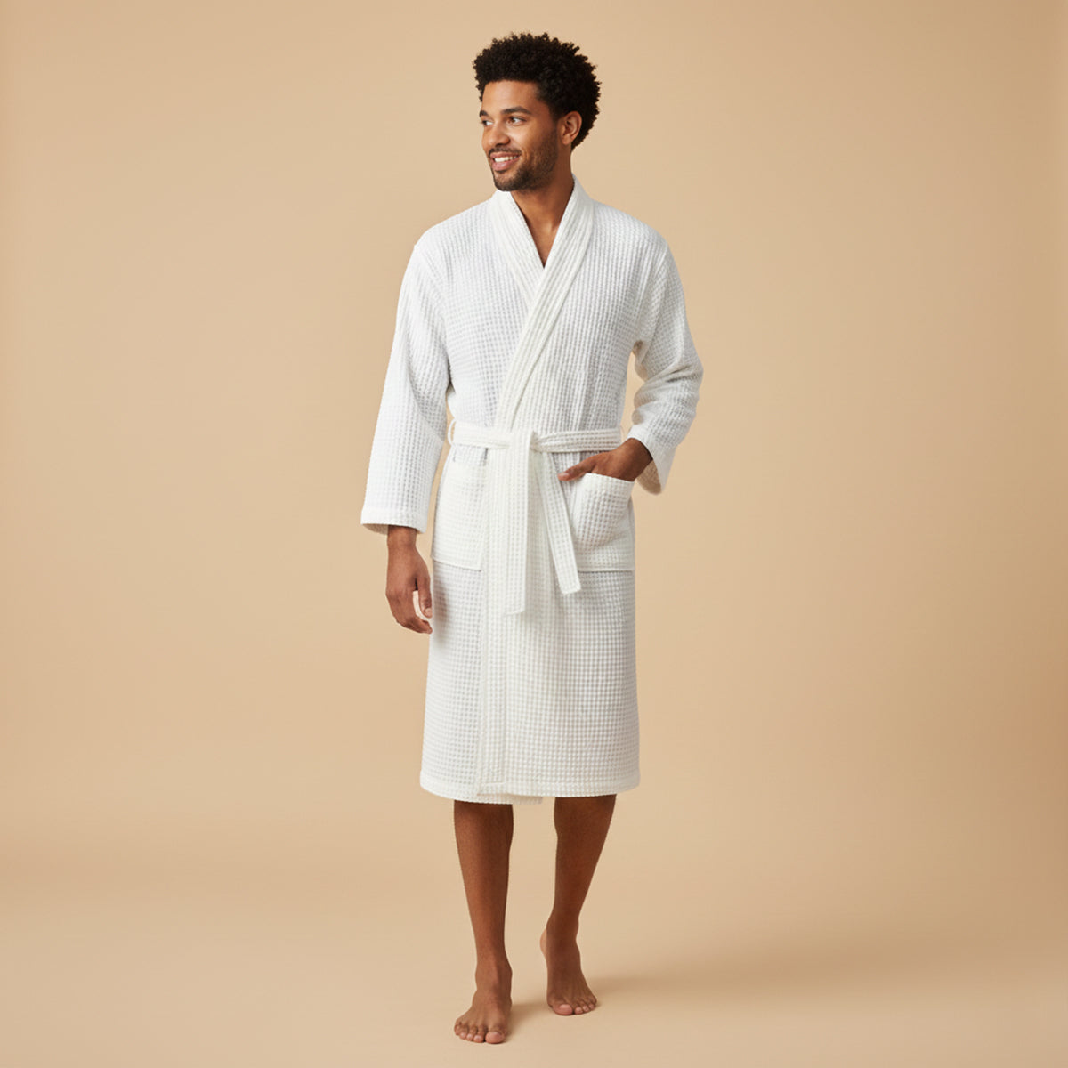 JAMES™ | Waffle Bathrobe