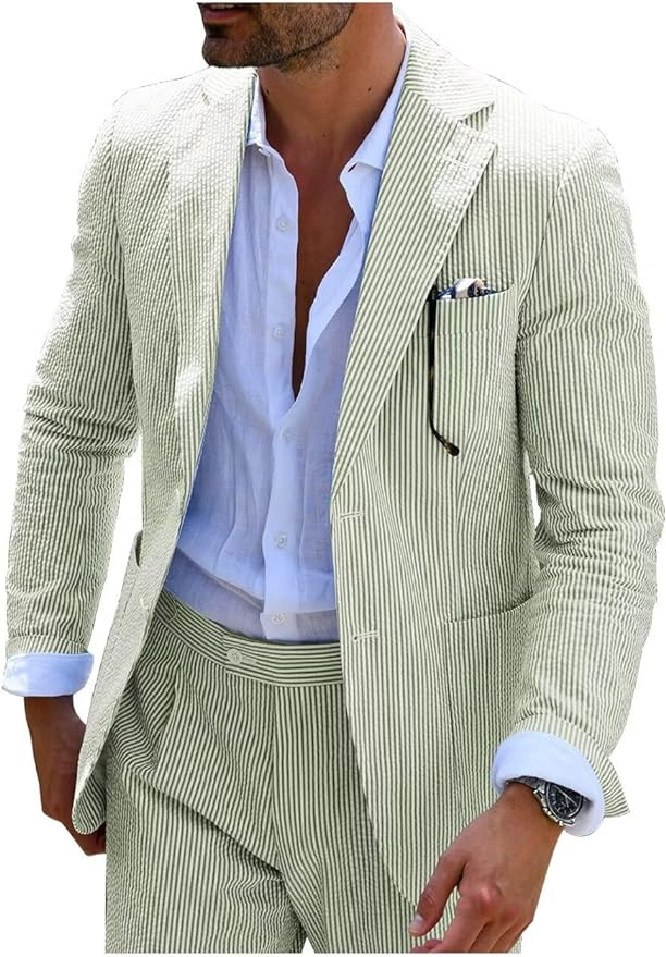 JAMES | Striped Summer Suit (Trousers + Jacket)