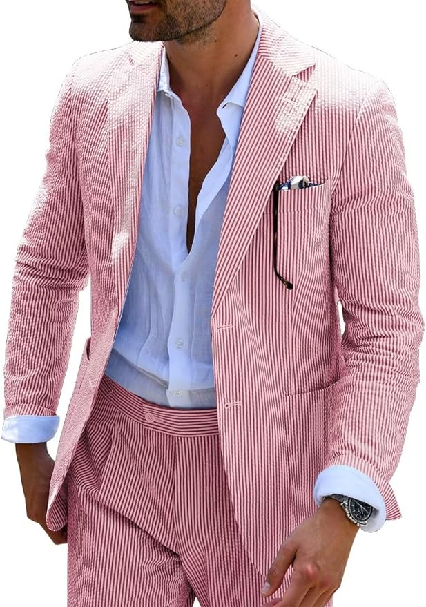 JAMES | Striped Summer Suit (Trousers + Jacket)