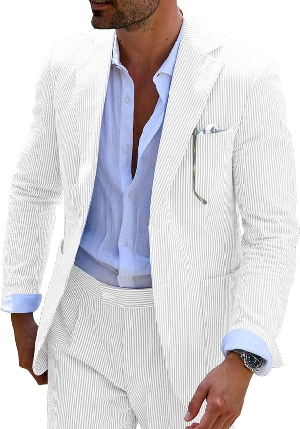 JAMES | Striped Summer Suit (Trousers + Jacket)