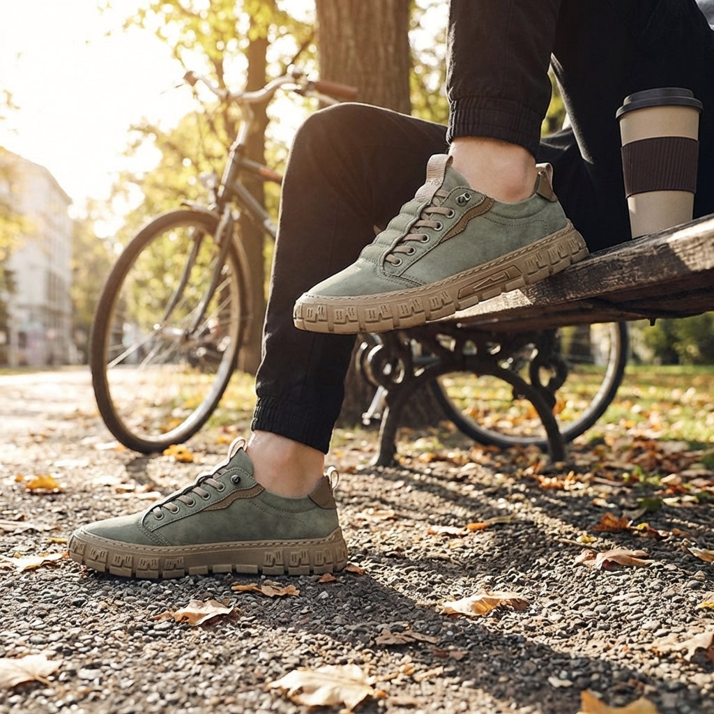 JAMES™ | Men's Lace-Up Casual Sneaker