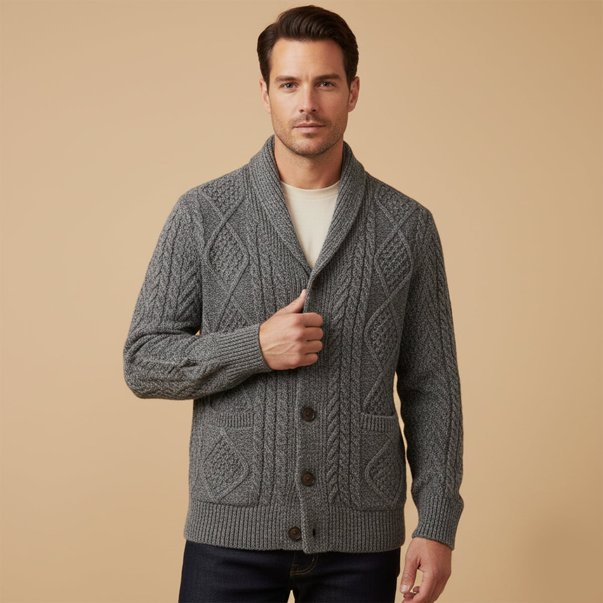 JAMES™ | Button-Front Cardigan