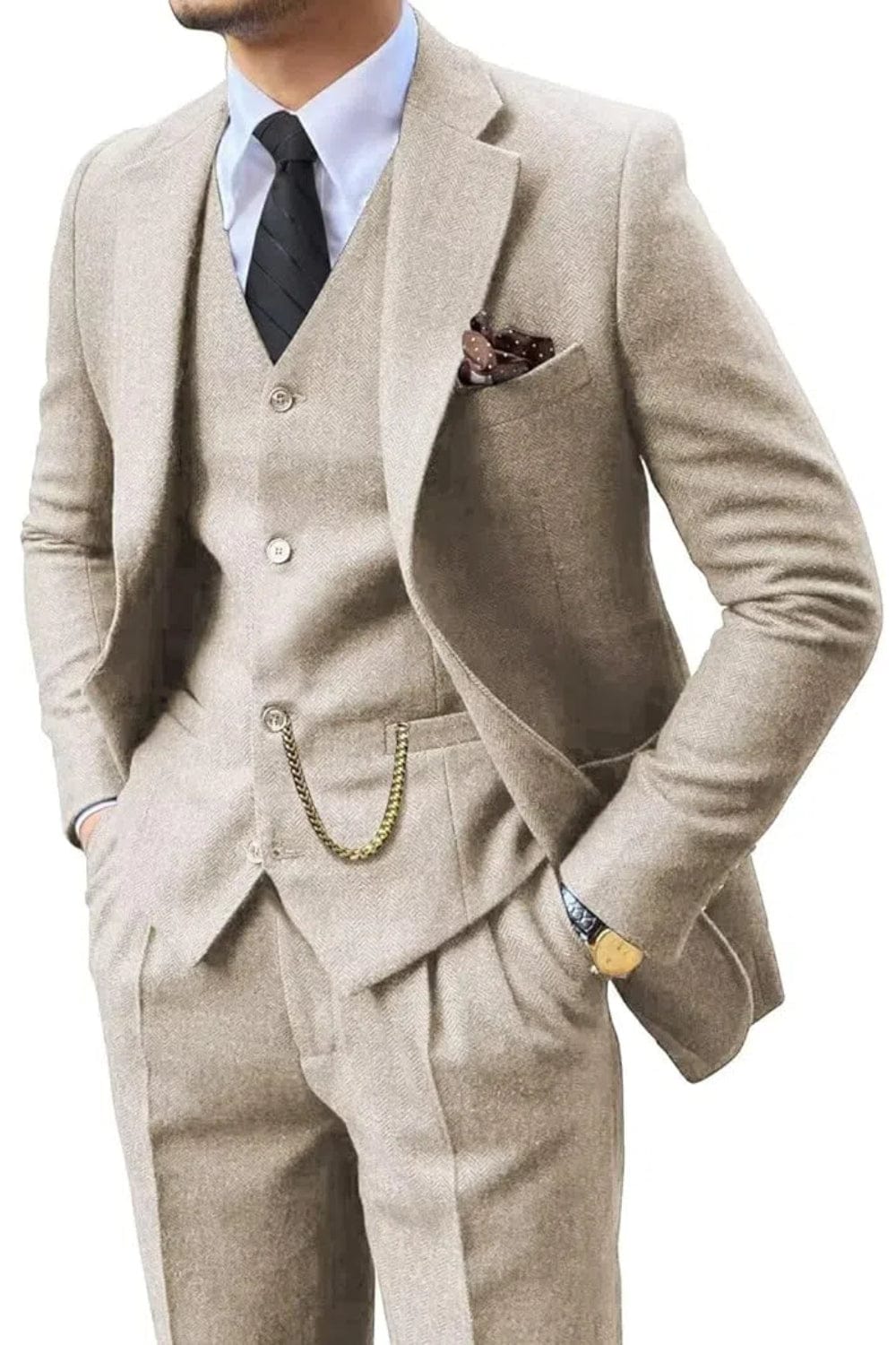 JAMES| HERRINGBONE SUIT