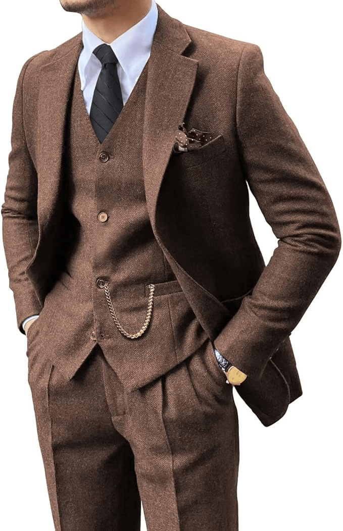 JAMES| HERRINGBONE SUIT