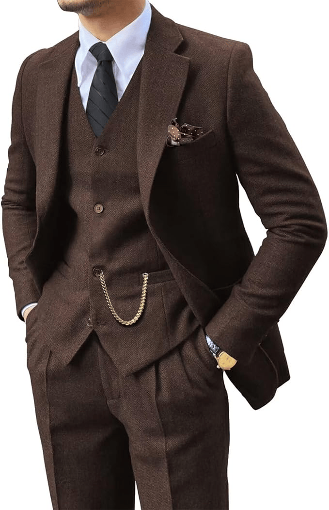 JAMES| HERRINGBONE SUIT