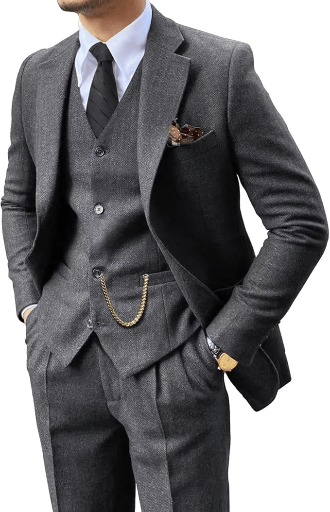 JAMES| HERRINGBONE SUIT