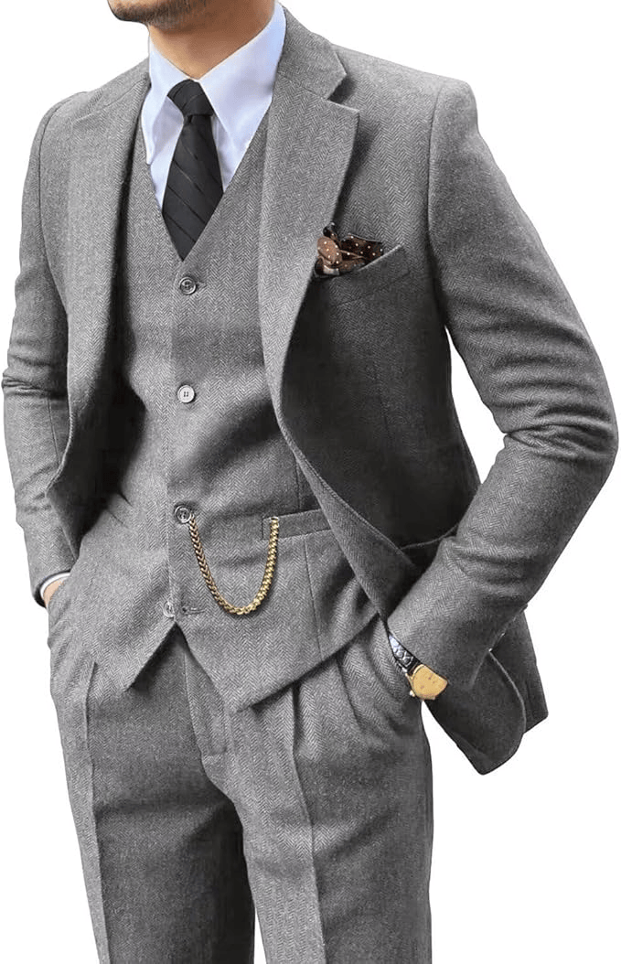 JAMES| HERRINGBONE SUIT