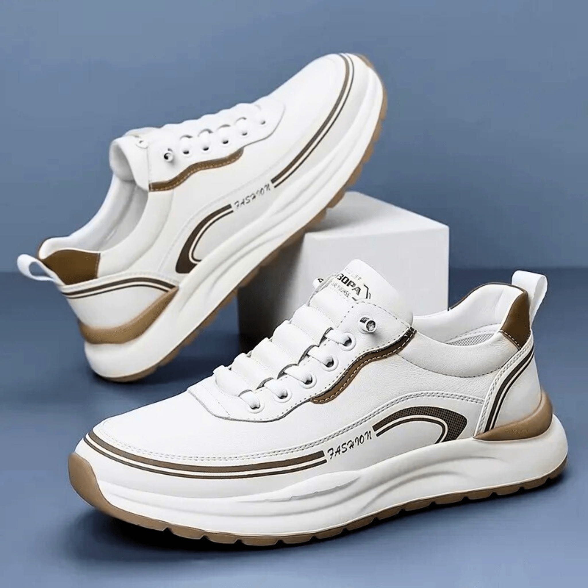 JAMES™ | Men's Cushioned Platform Street Trainers