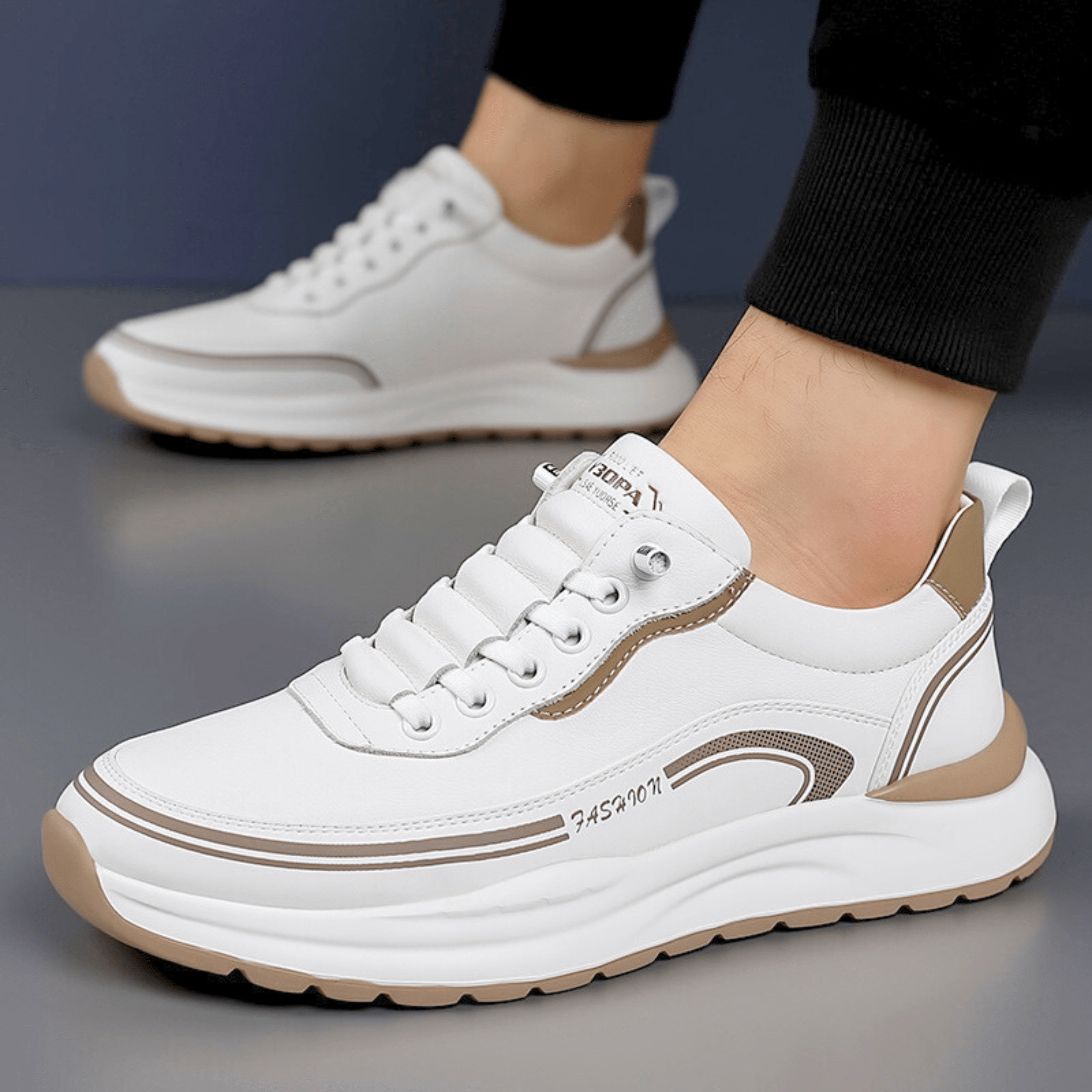 JAMES™ | Men's Cushioned Platform Street Trainers