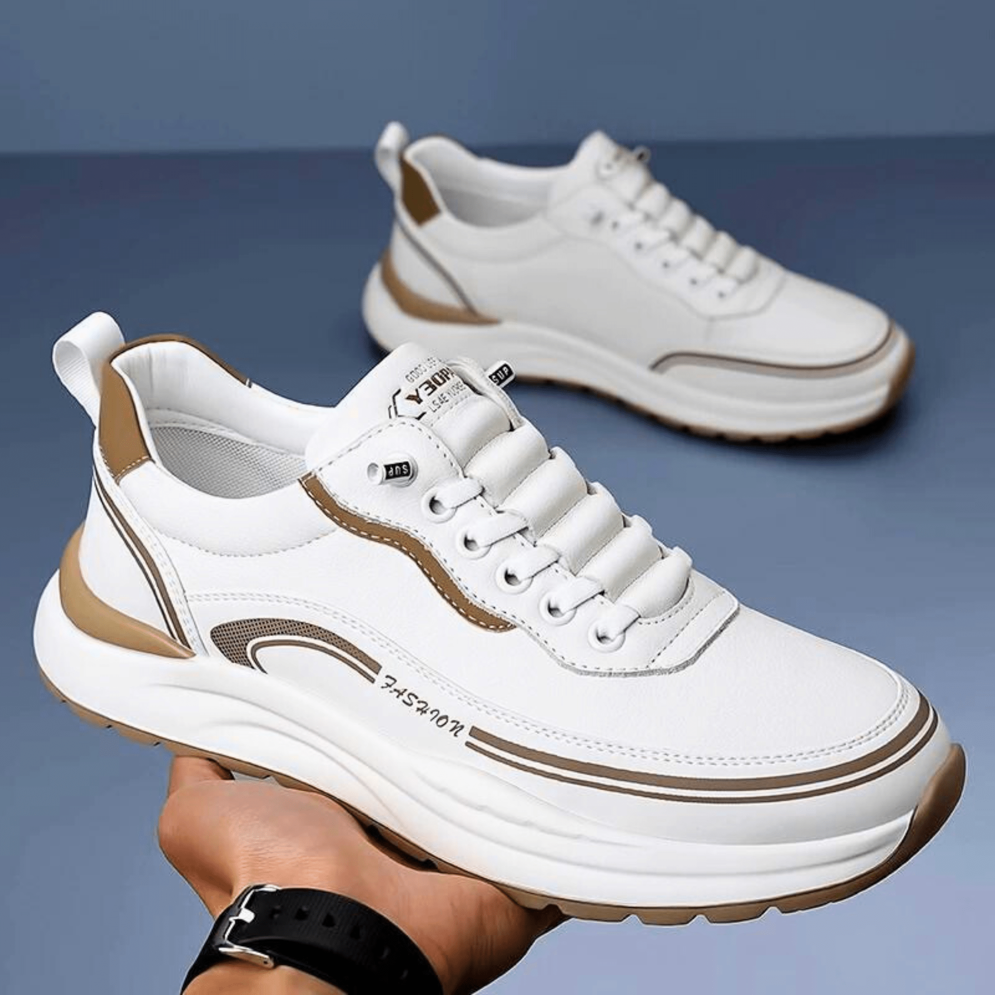 JAMES™ | Men's Cushioned Platform Street Trainers