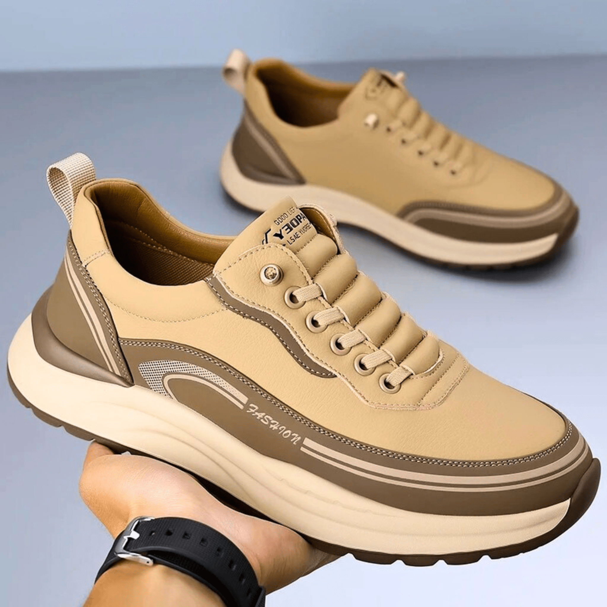 JAMES™ | Men's Cushioned Platform Street Trainers