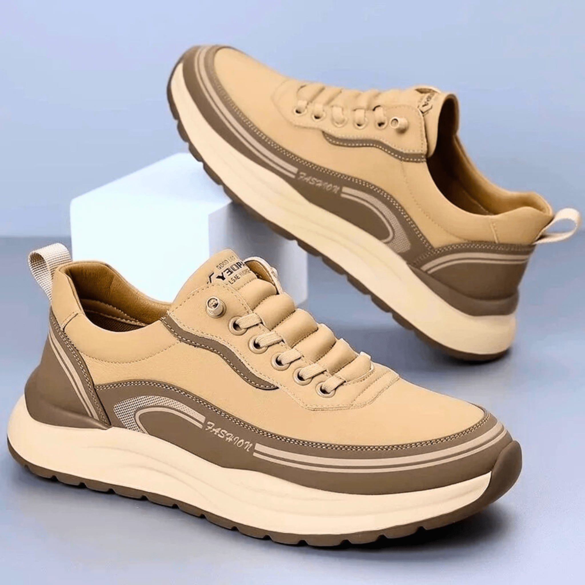 JAMES™ | Men's Cushioned Platform Street Trainers