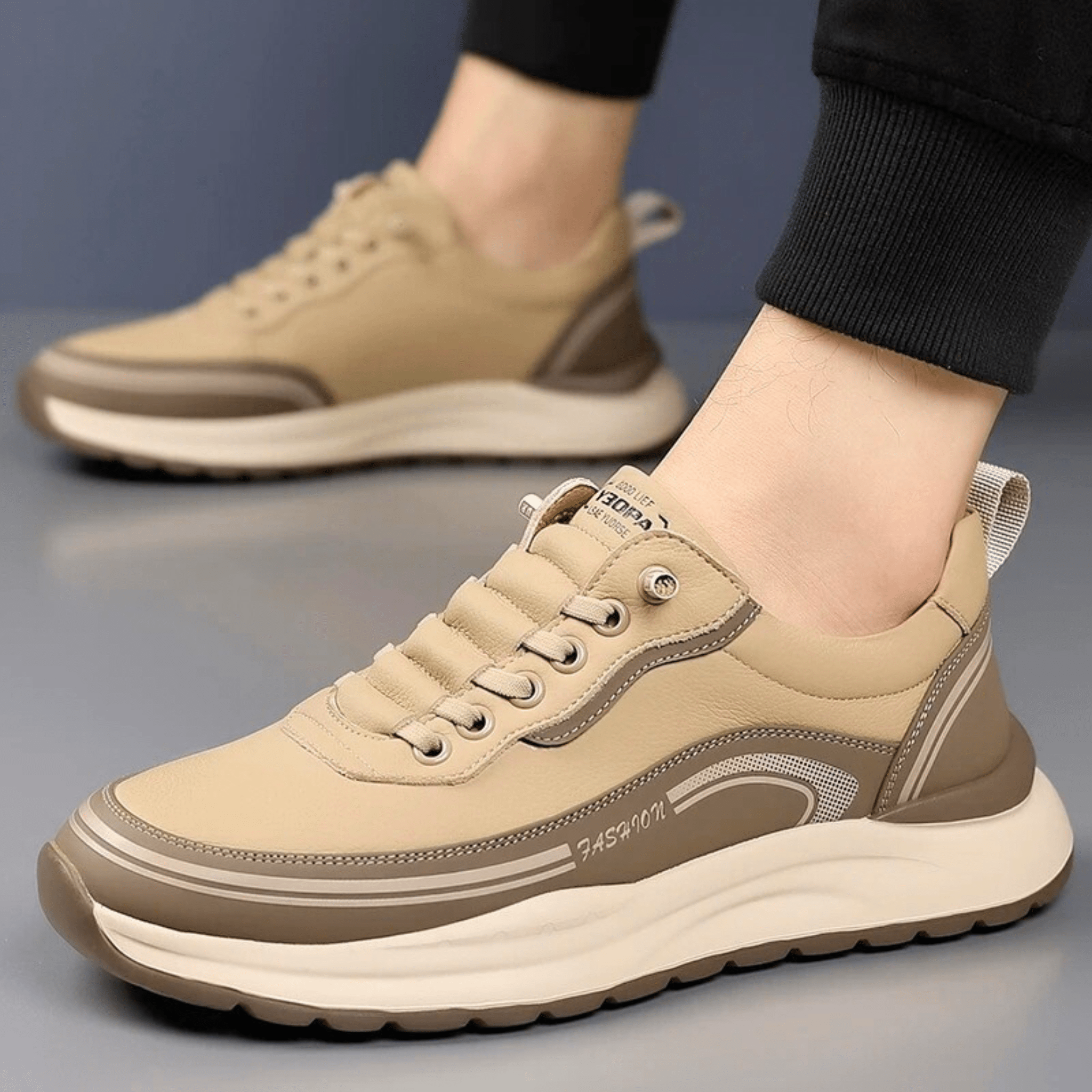 JAMES™ | Men's Cushioned Platform Street Trainers