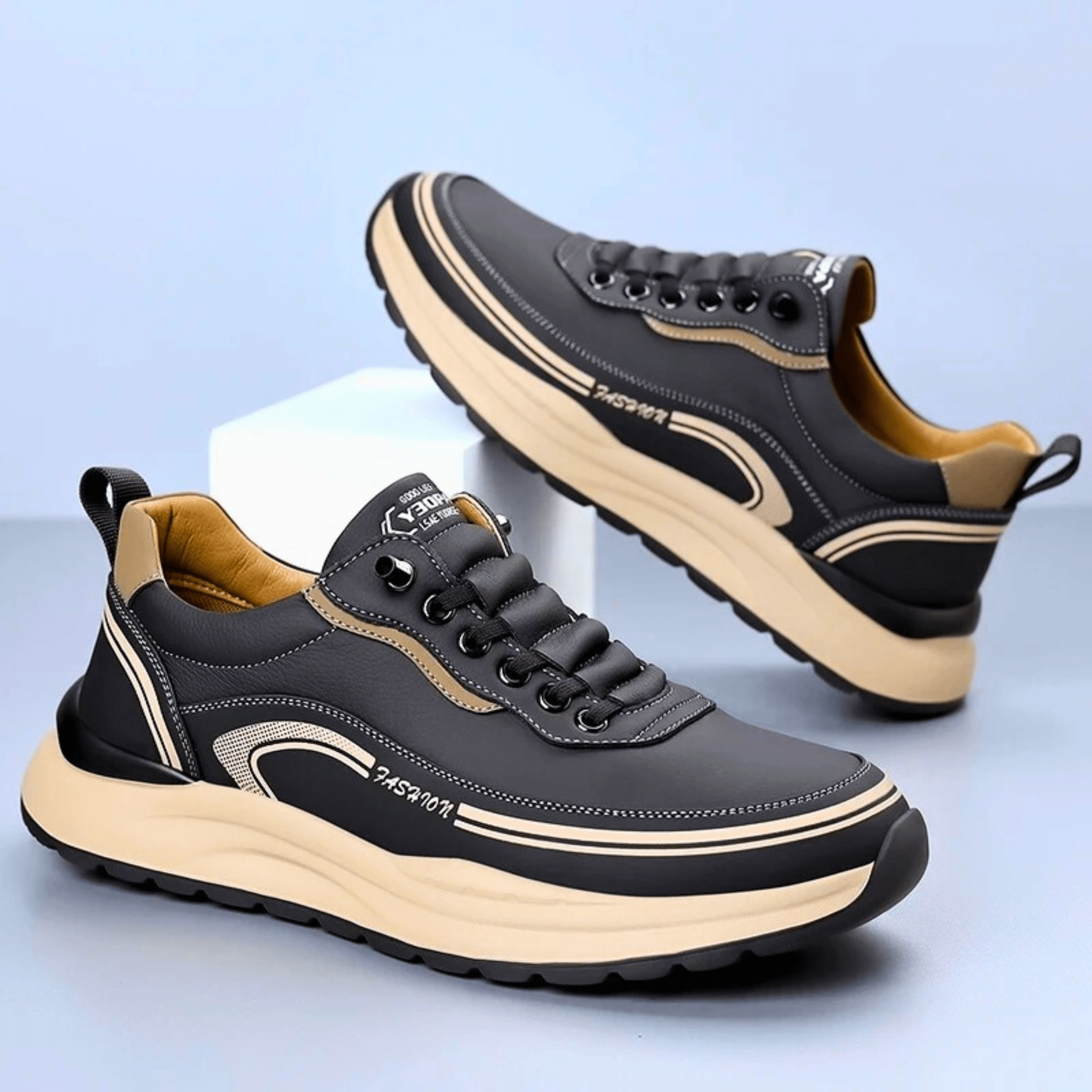 JAMES™ | Men's Cushioned Platform Street Trainers
