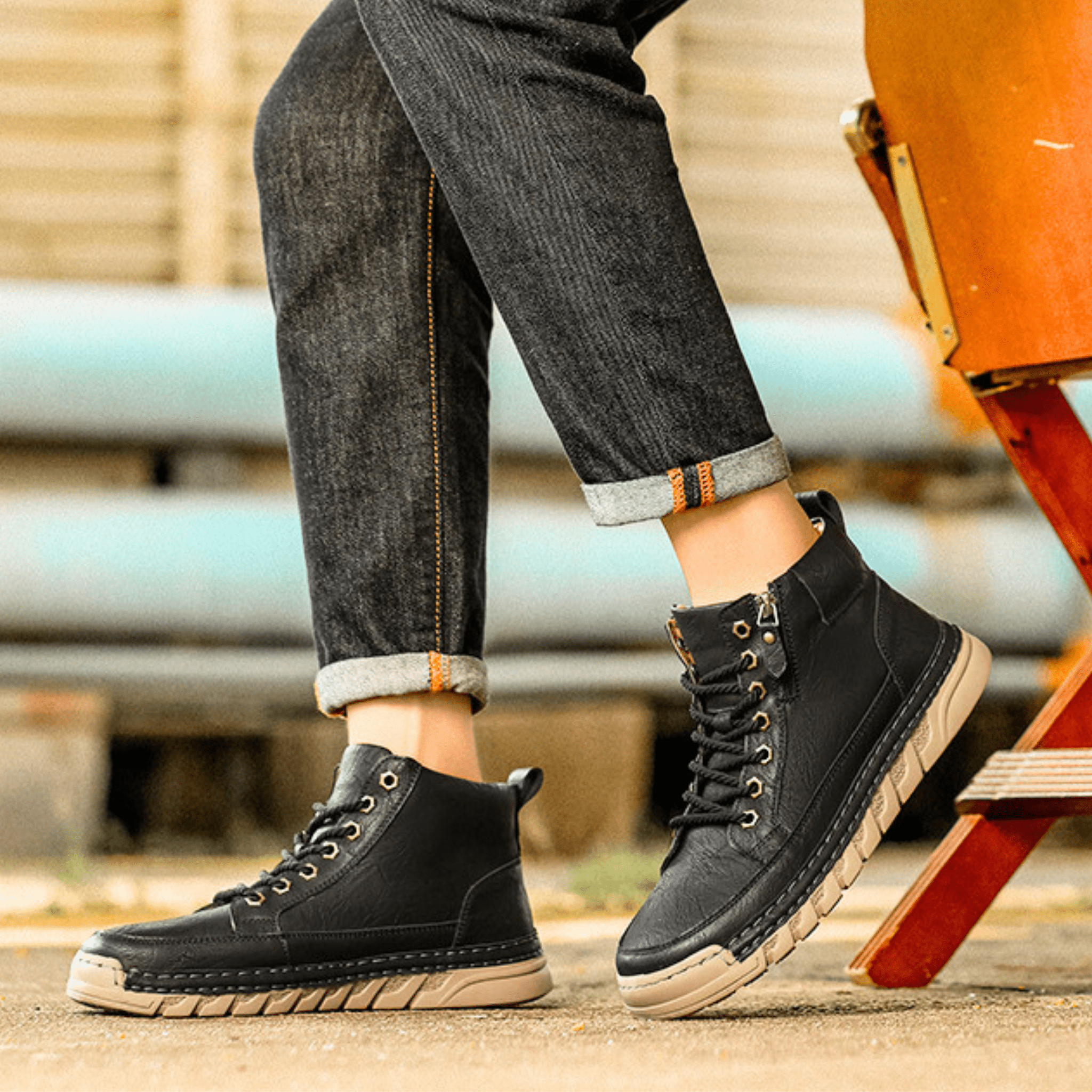 JAMES™ | MENS LEATHER BOOTS