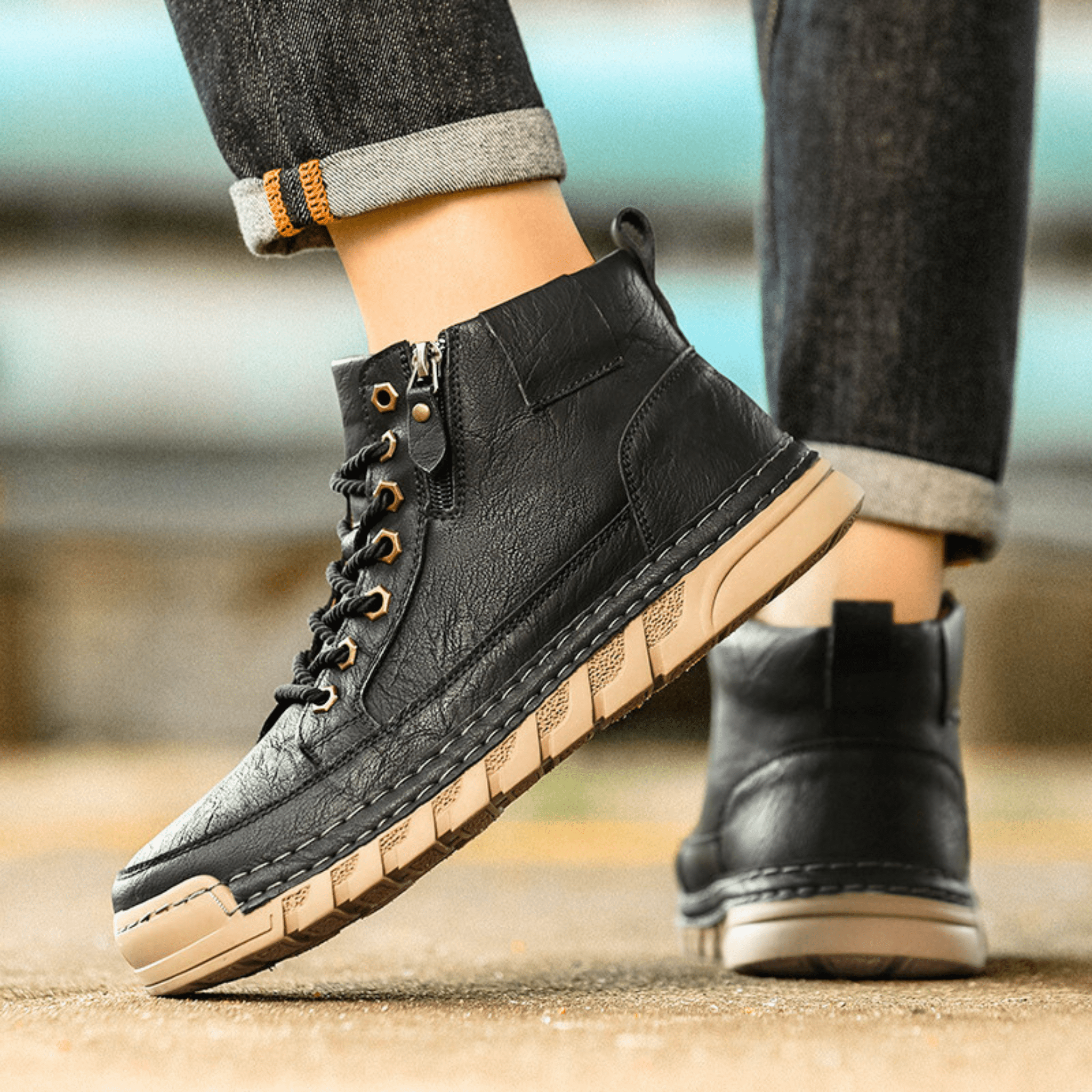 JAMES™ | MENS LEATHER BOOTS